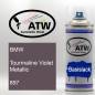 Preview: BMW, Tourmaline Violet Metallic, 897: 400ml Sprühdose, von ATW Autoteile West.